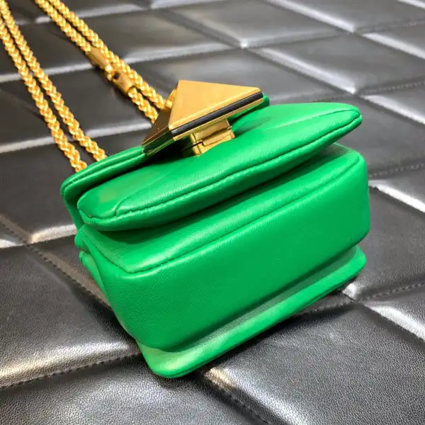 VALENTINO ONE STUD MICRO BAG WITH CHAIN