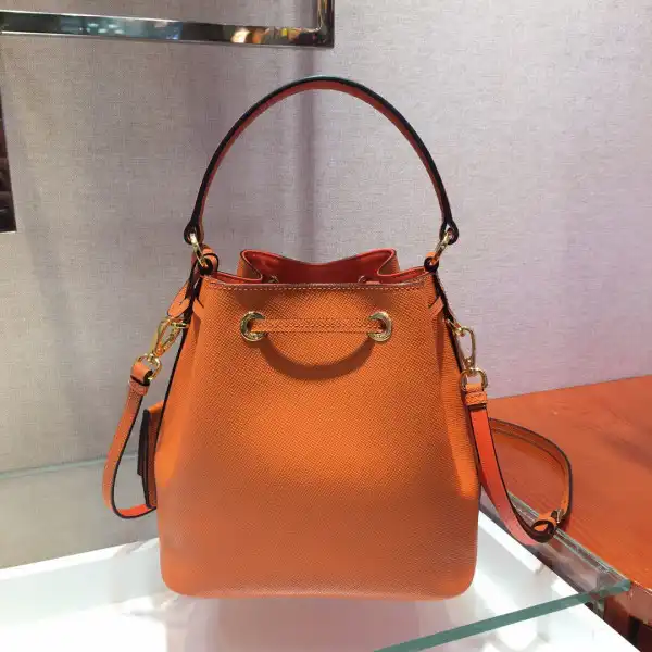 Bagsoffer yupoo PRADA Saffiano Leather Bucket Bag