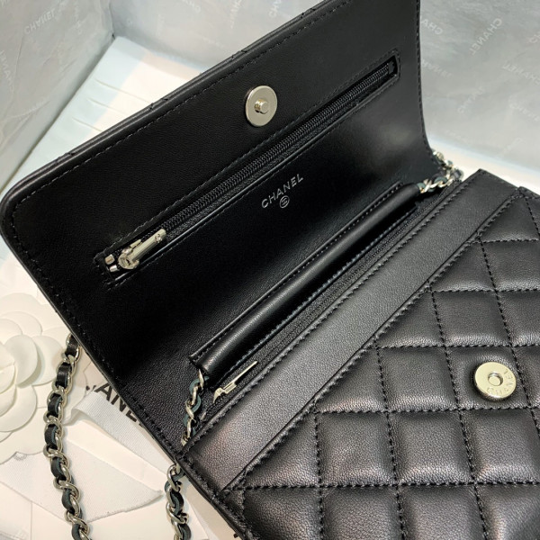 HOT SALE CL CHAIN WALLET LAMBSKIN NEW EDITION