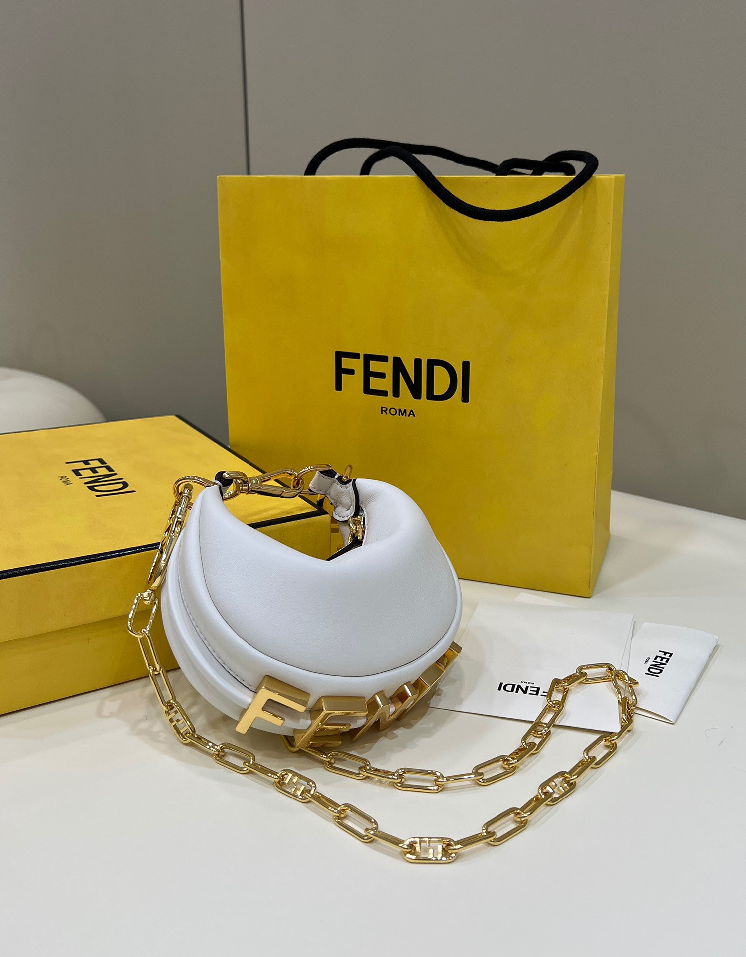 HOT SALE Fendi Nano Fendigraphy-16.5*14*5CM