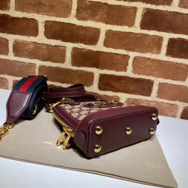 GUCCI Horsebit 1955 GG mini bag