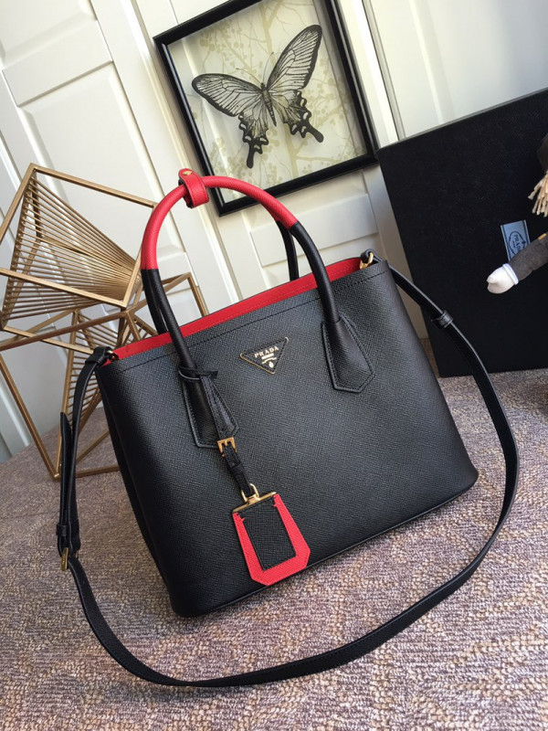 HOT SALE PRADA Double Bag