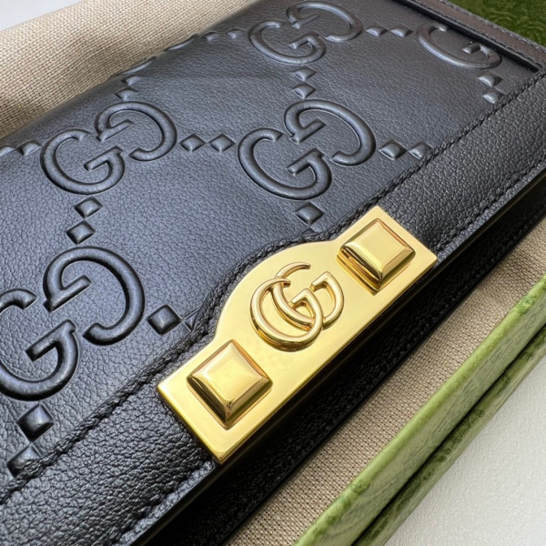 HOT SALE GUCCI GG wallet with chain