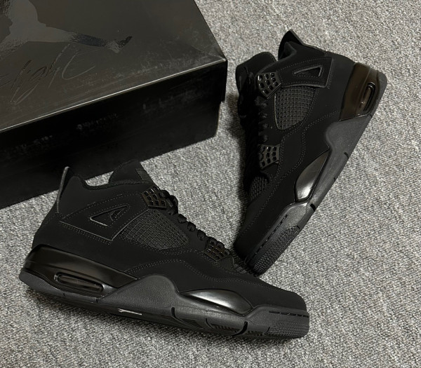 HOT SALE Air Jordan 4 Retro 'Black Cat'