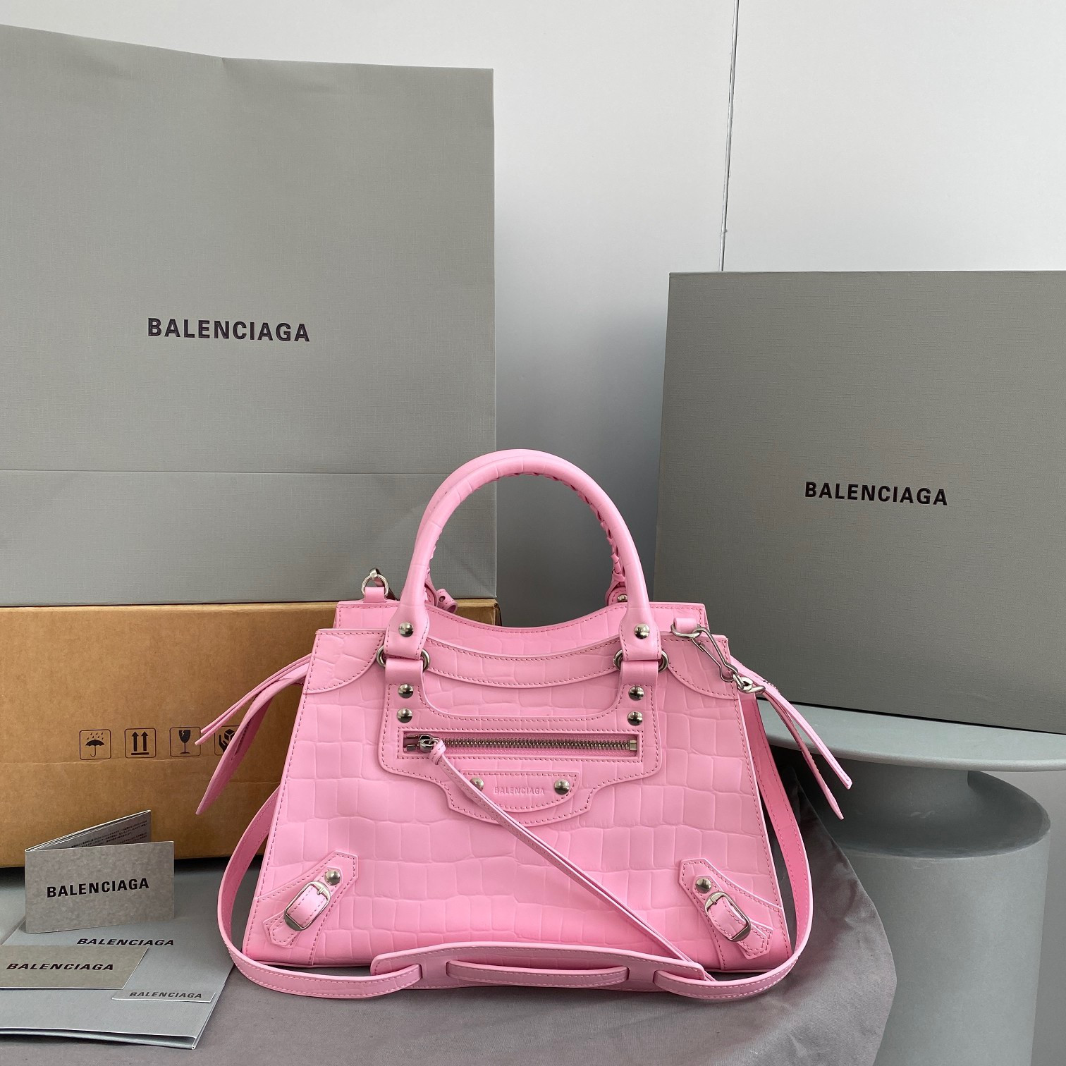 HOT SALE BALENCIAGA NEO CLASSIC SMALL TOP HANDLE BAG