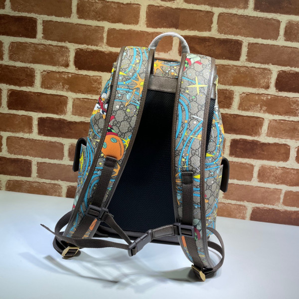 HOT SALE Disney x Gucci Donald Duck medium backpack