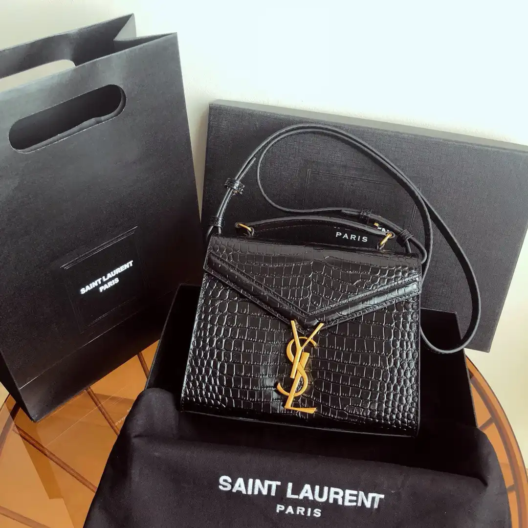 YSL CASSANDRA MINI TOP HANDLE BAG