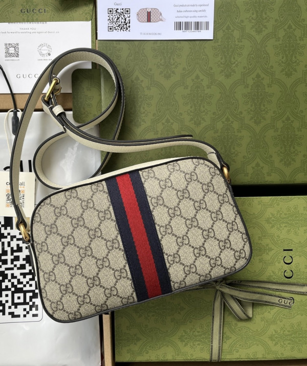 HOT SALE Gucci Ophidia GG shoulder bag