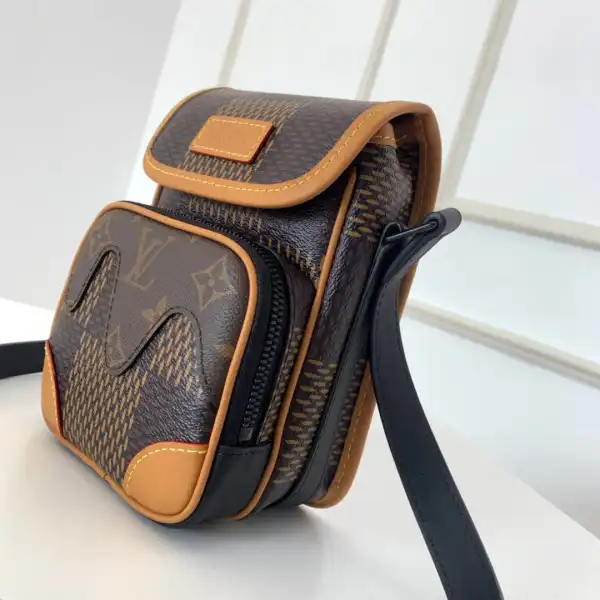 Aaa replica bags LOUIS VUITTON NANO AMAZONE MESSENGER