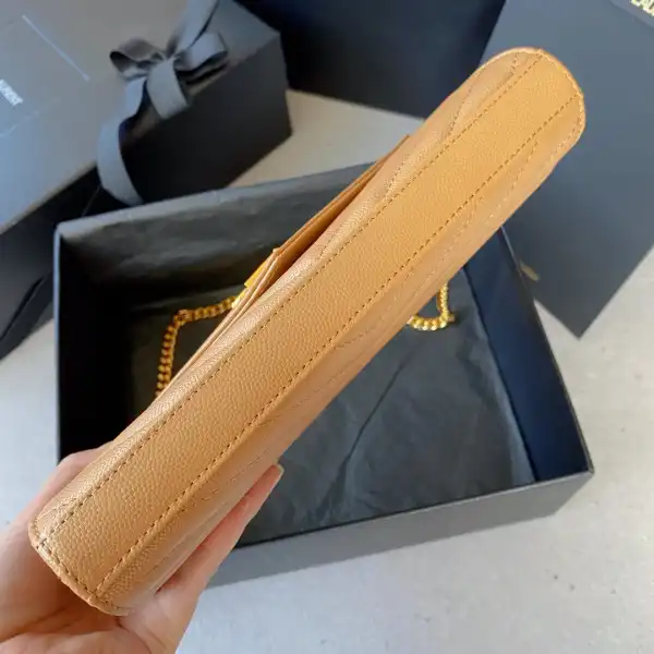 YSL CASSANDRE MATELASSÉ CHAIN WALLET