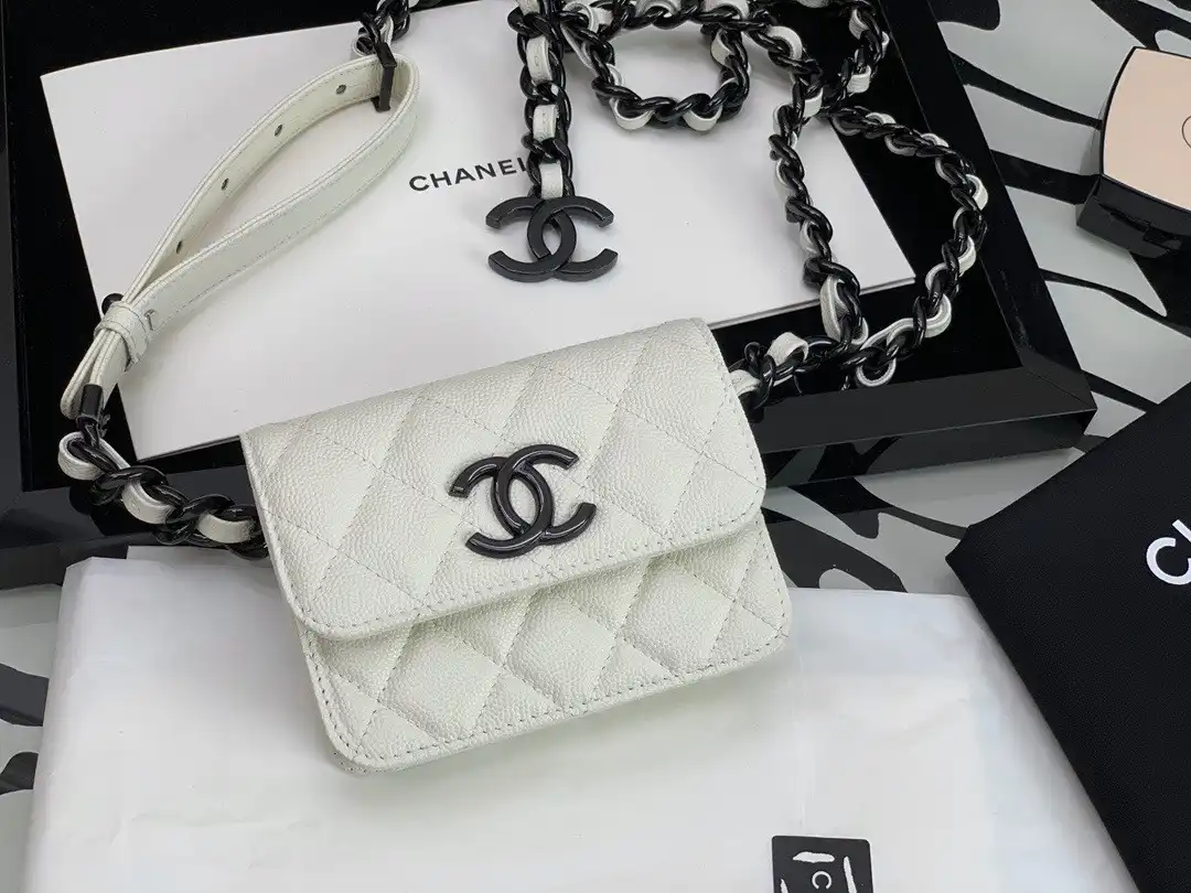 Firstbag Ru CHANEL BELT FLAP CARD HOLDER