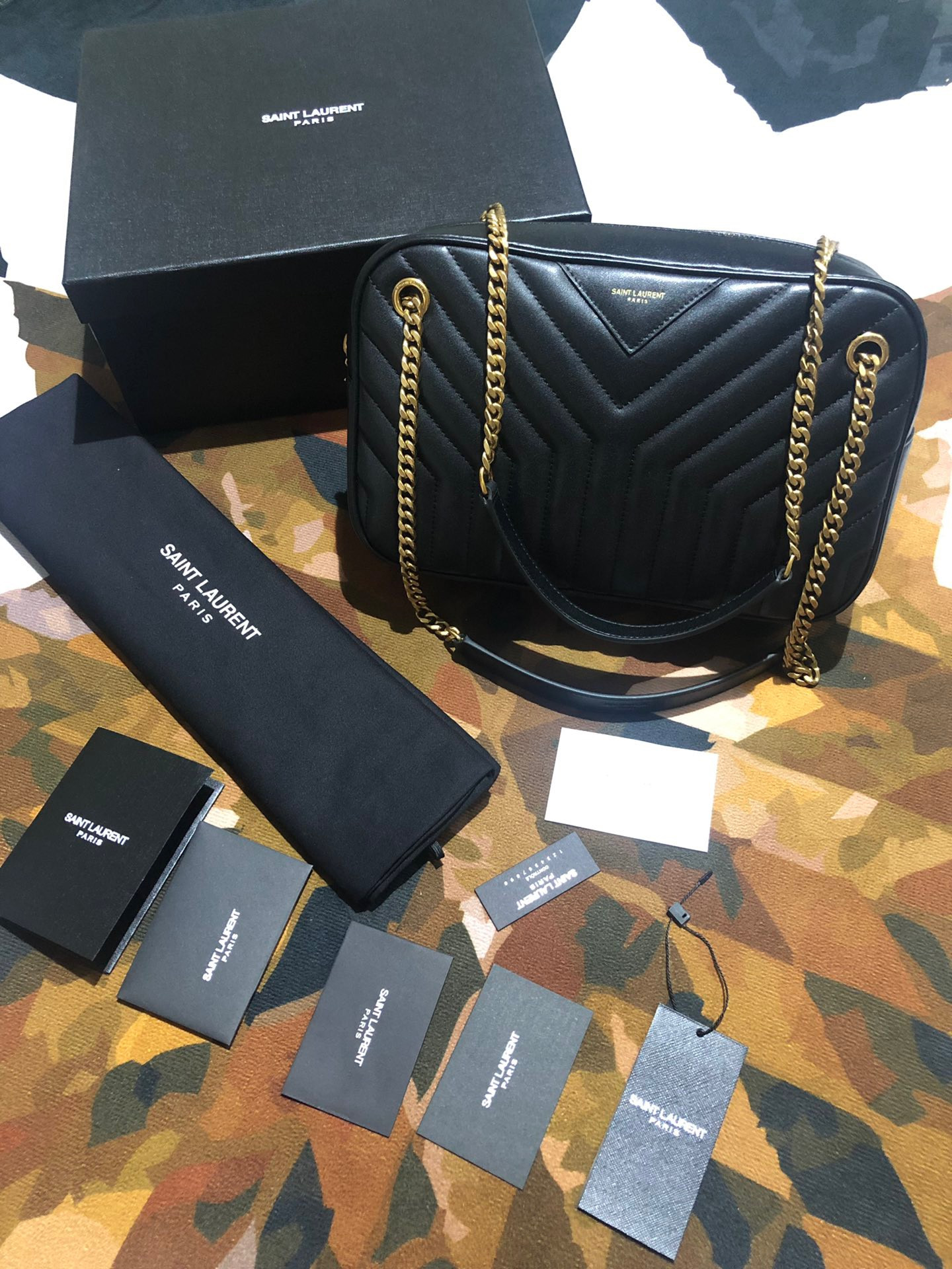 HOT SALE YSL JOAN CAMERA BAG IN Y-QUILTED SMOOTH LEATHER