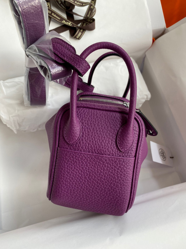 HOT SALE HERMES LINDY MINI HANDMADE