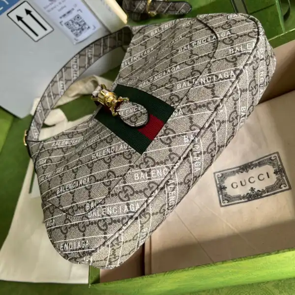 GUCCI X BALENCIAGA Jackie 1961 small shoulder bag