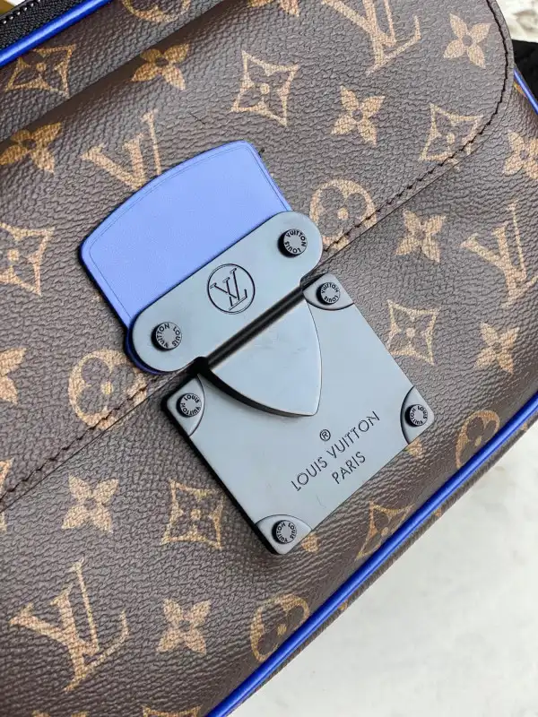 Aaa replica bags LOUIS VUITTON S LOCK MESSENGER