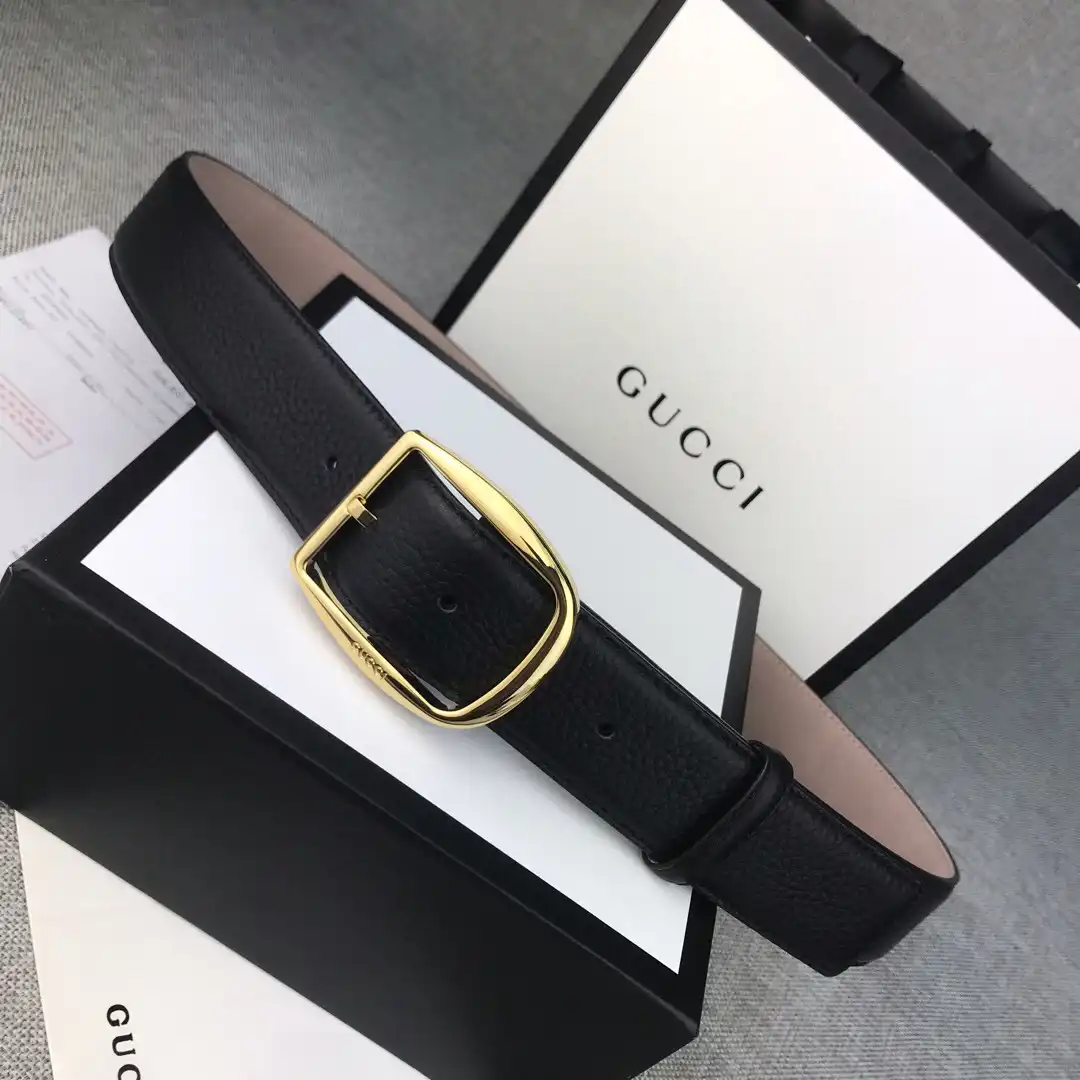 GUCCI BELT WITH GOLD HARDWARE OR SILVER HARDWARE