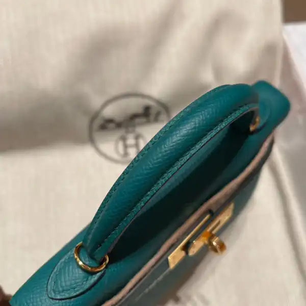 Bagsoffer HERMES KELLY MINI II ALL HANDMADE