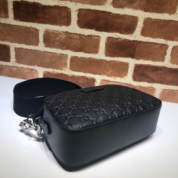 HOT SALE GUCCI GG Black shoulder bag