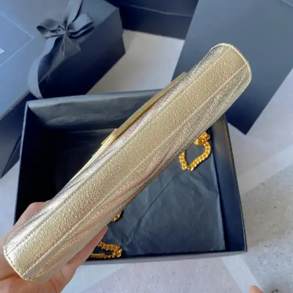 YSL CASSANDRE MATELASSÉ CHAIN WALLET