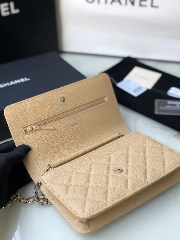 CHANEL CHAIN WALLET CAVIAR