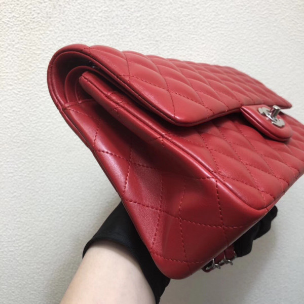 CL FLAP BAG LAMBSKIN