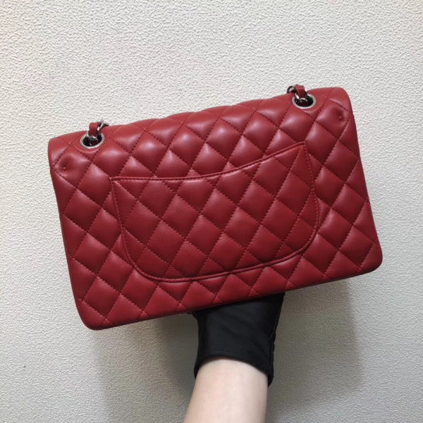 CL FLAP BAG LAMBSKIN