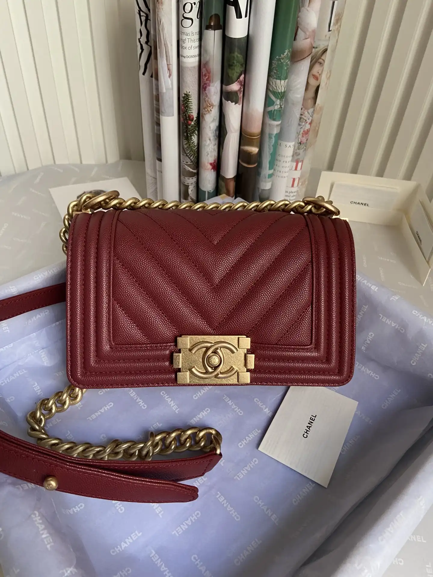 CHANEL BOY BAG