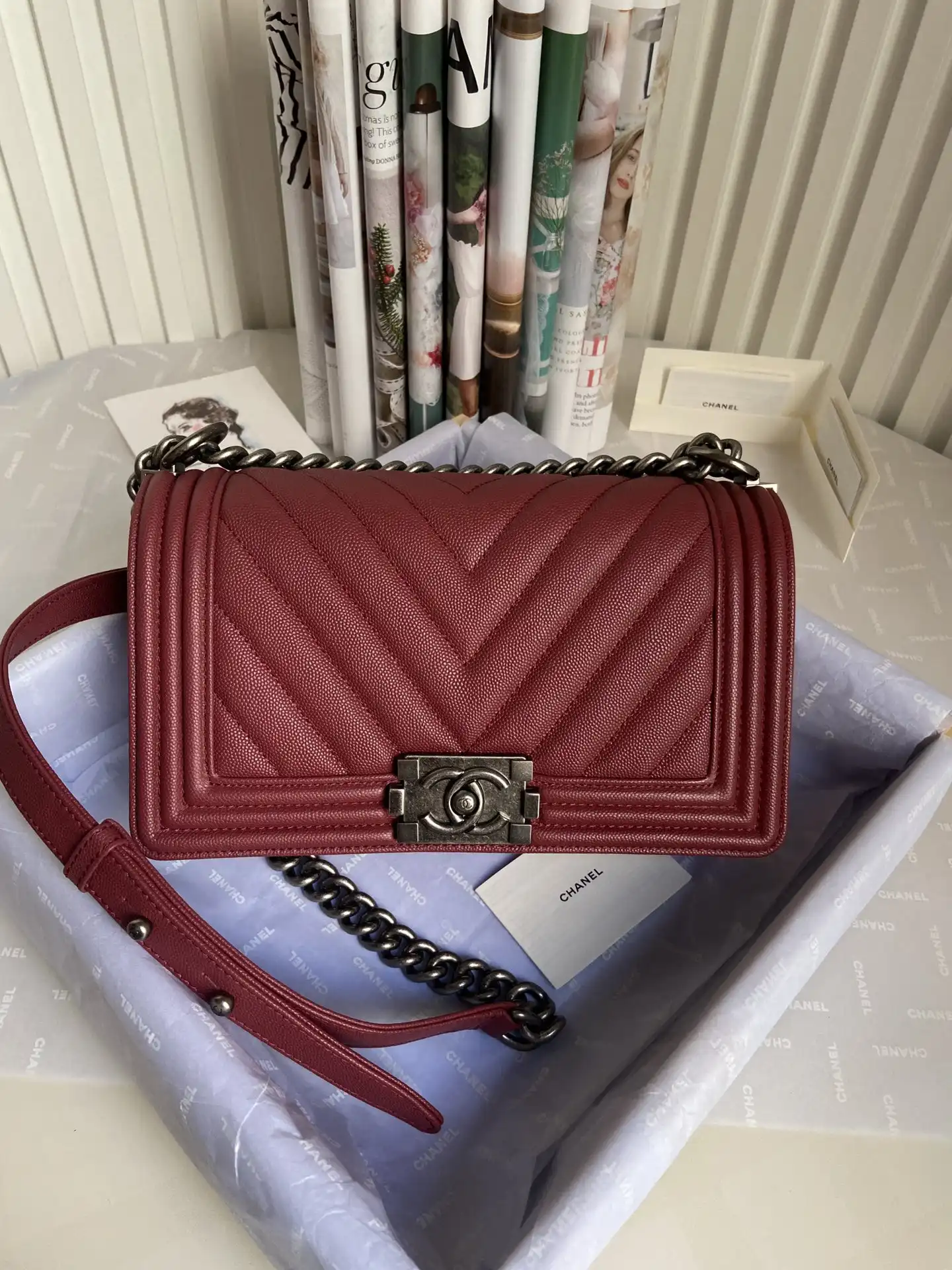 CHANEL BOY BAG