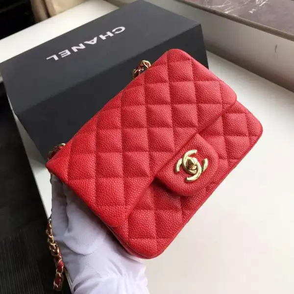 First Bag Ru CHANEL FLAP BAG 17CM