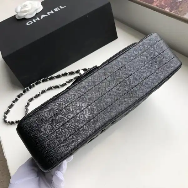 CHANEL FLAP BAG CAVIAR 25.5cm