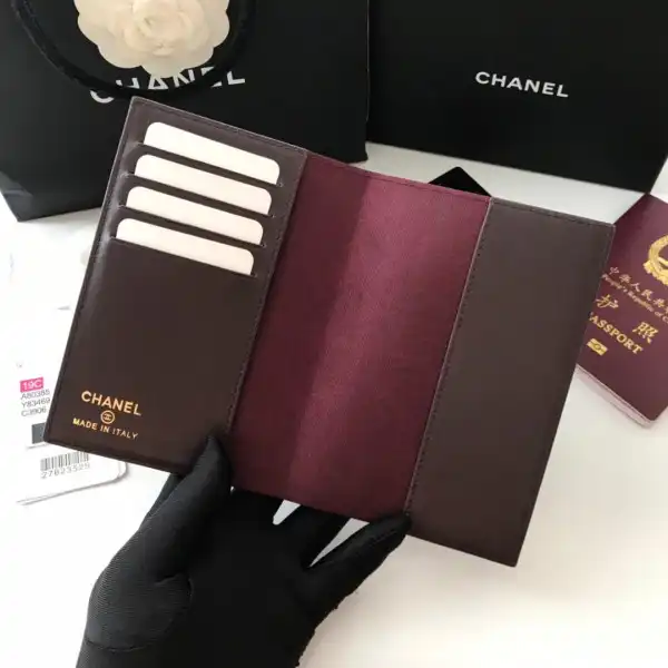 CHANEL PASSPORT HOLDER