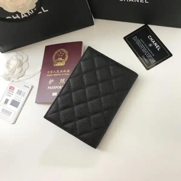 CHANEL PASSPORT HOLDER