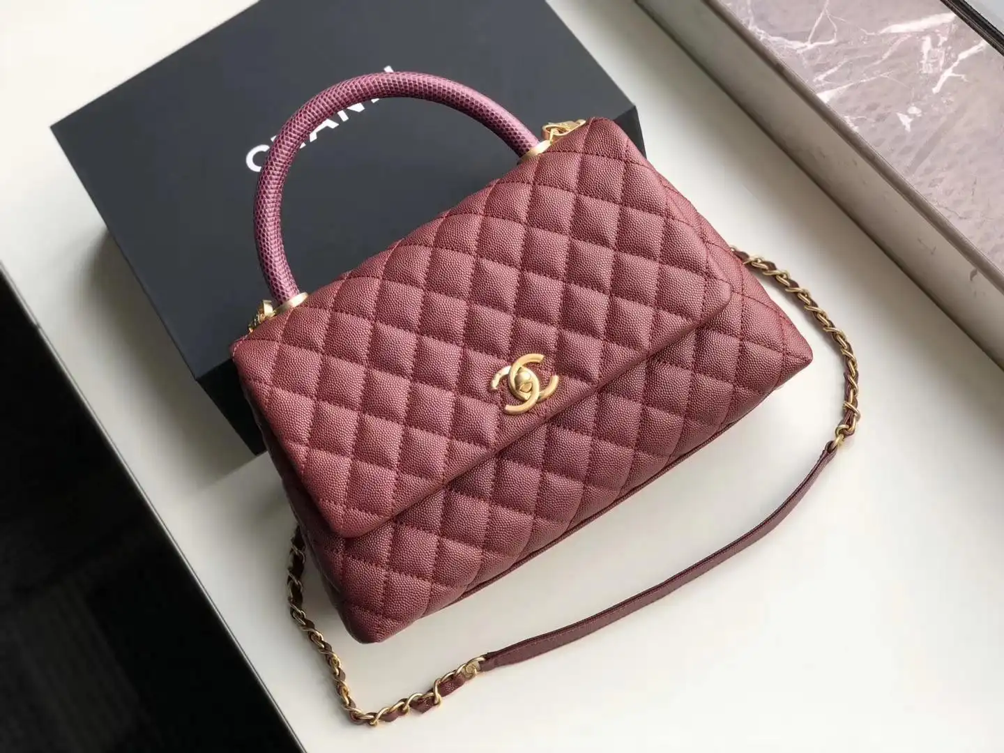 CHANEL COCO HANDLE BAG