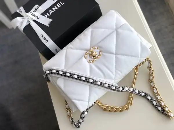 First Bag Ru CHANEL 19 FLAP BAG