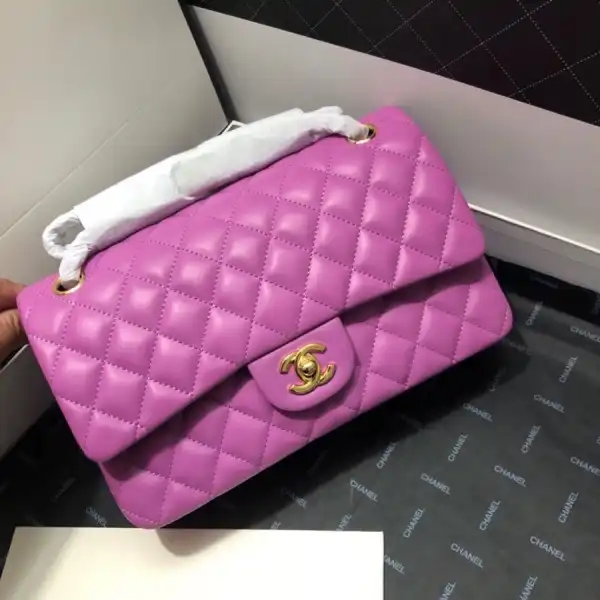 CHANEL FLAP BAG LAMBSKIN