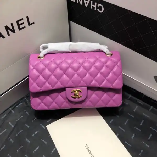 CHANEL FLAP BAG LAMBSKIN