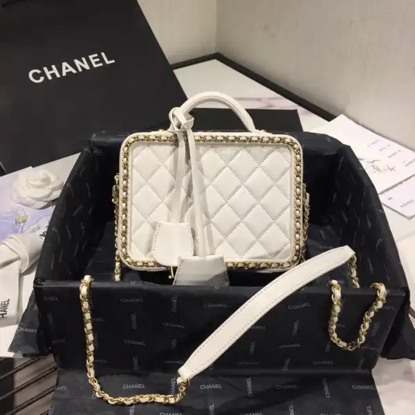 CHANEL VANITY CASE SMALL LARGE