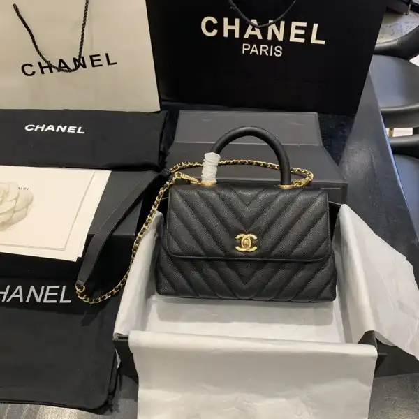 CHANEL COCO HANDLE BAG