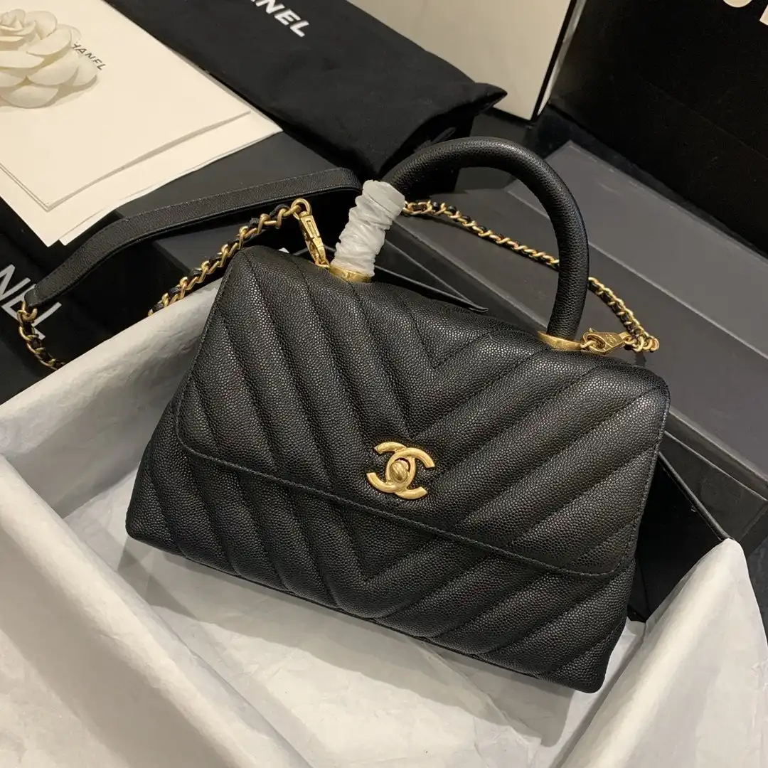 CHANEL COCO HANDLE BAG