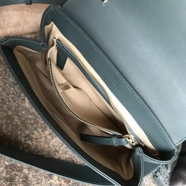 CHLOÉ SMALL C DOUBLE CARRY BAG