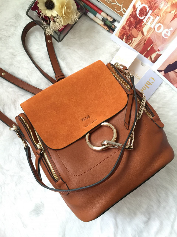 HOT SALE CHLOÉ FAYE BACKPACK