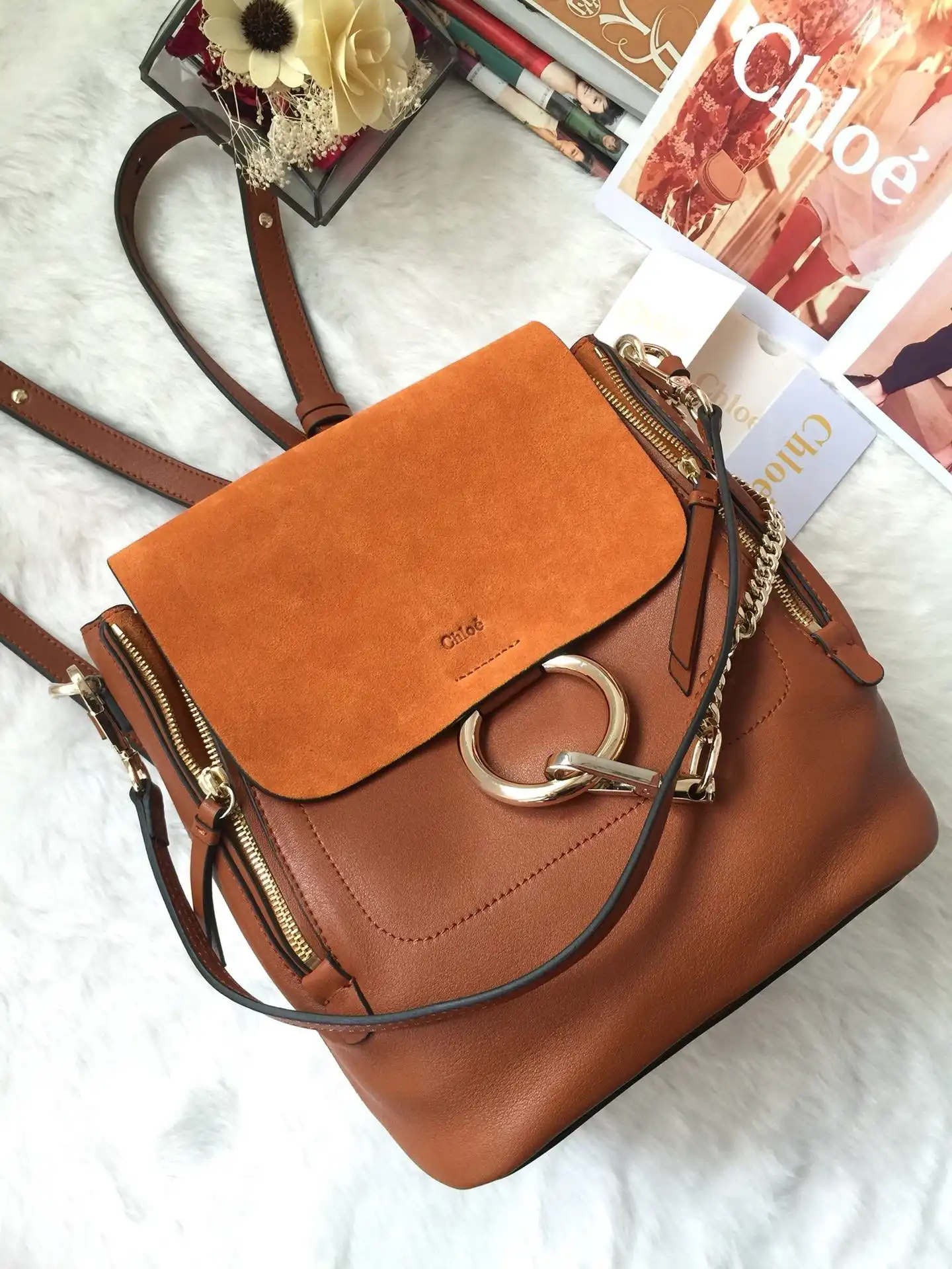 CHLOÉ FAYE BACKPACK