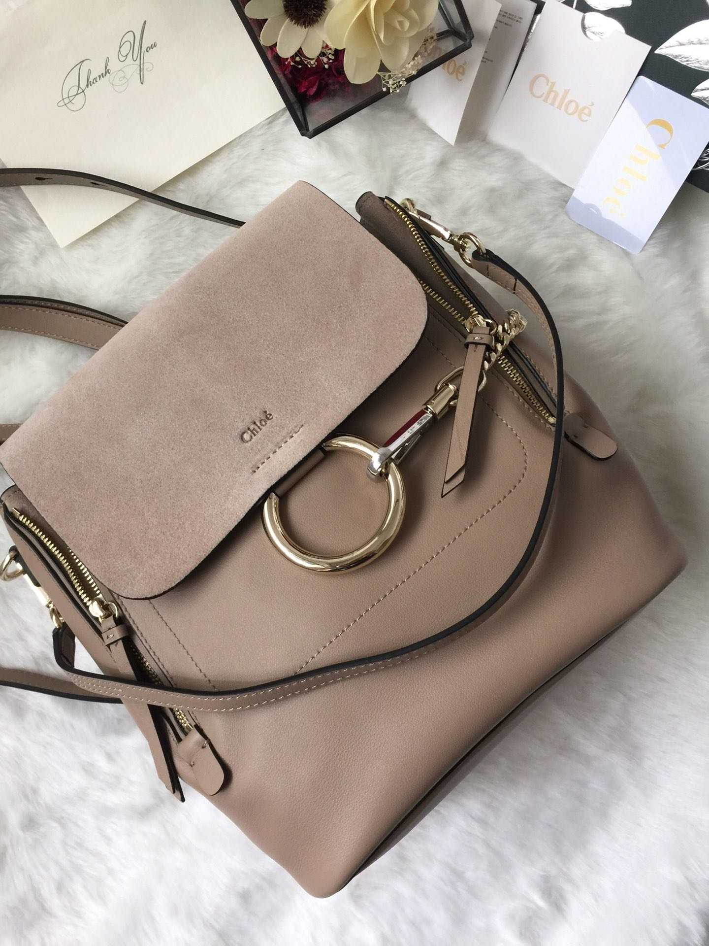 HOT SALE CHLOÉ FAYE BACKPACK