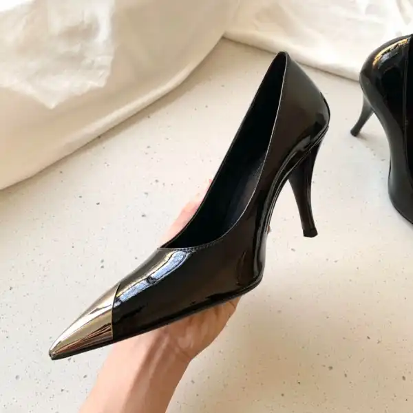 First Bag Ru YSL VESPER POINTES-TOE PUMPS