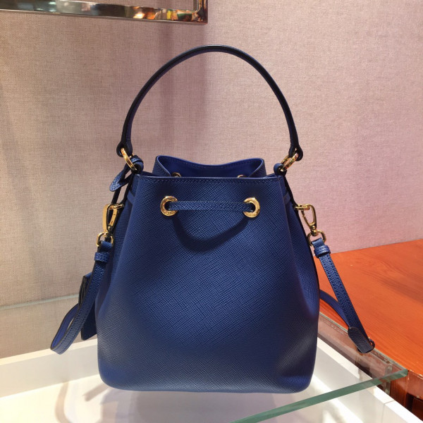 HOT SALE PRADA Saffiano Leather Bucket Bag