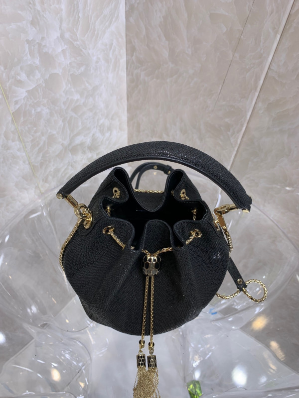 HOT SALE BVLGARI SERPENTI FOREVER BUCKET BAG