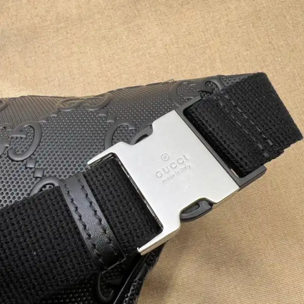 Cheap Gucci GG embossed belt bag