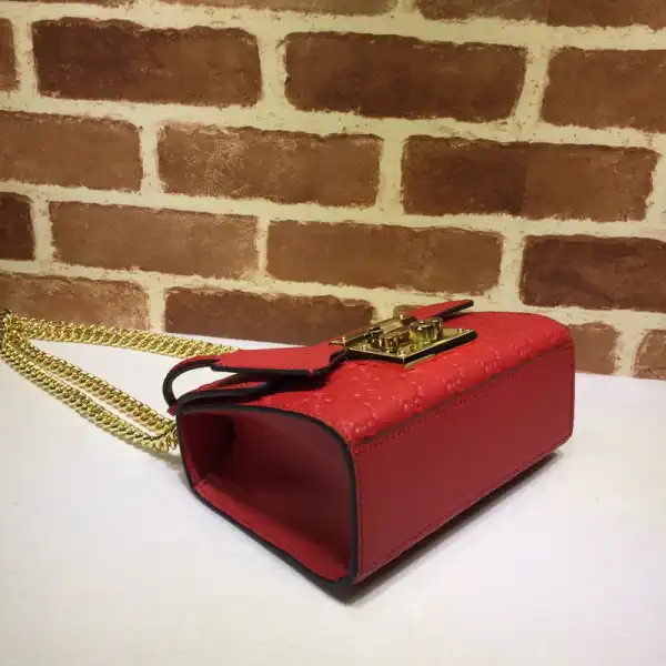 GUCCI Padlock small Gucci Signature shoulder bag