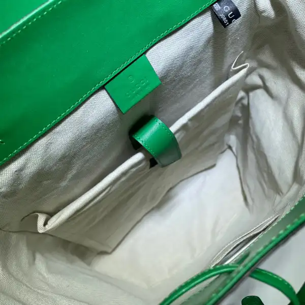 Firstbag Ru GUCCI GG embossed backpack