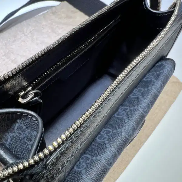 First bag ru Gucci Messenger bag with Interlocking G